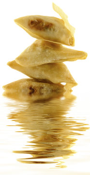 pyramide de samoussas