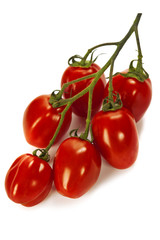 bunch of fresh cherry tomato