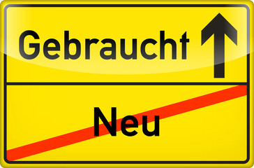 Gebraucht statt Neu