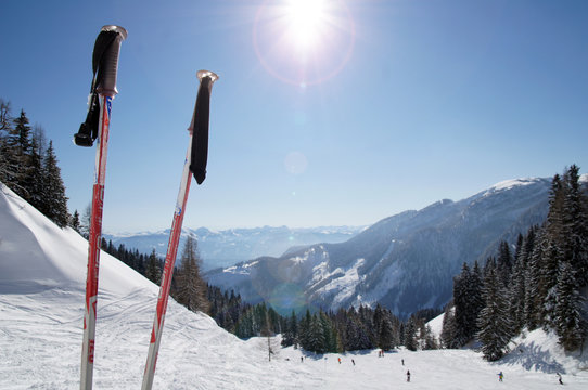 Skiing