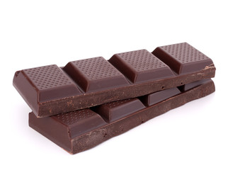 Chocolate bars stack
