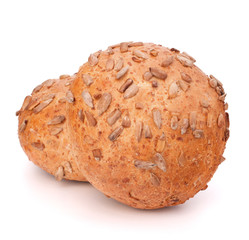 Two sandwich bun with sunflower seeds