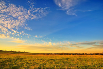 Obraz premium Wonderful sunset