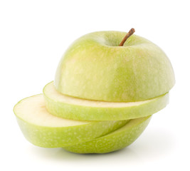 apple green sliced
