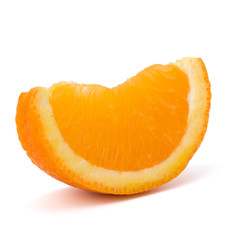 Sliced orange fruit segment