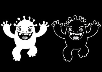 Liquid Monster Character