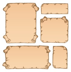 Obraz premium Vintage parchments collection 2