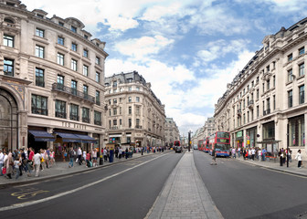 Obraz premium Londyn Oxford Street