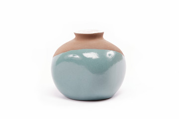 beautiful vase on a white background