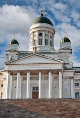 Fototapeta na wymiar Cathedral Helsinki Cathedral. Finlandia
