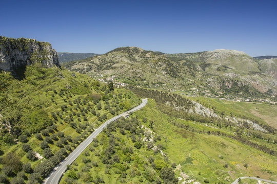 Panorama con strada