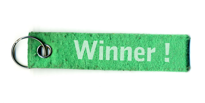 Winner Keyholder Green