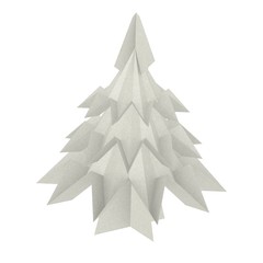 Fototapeta premium 3d render of origami plant