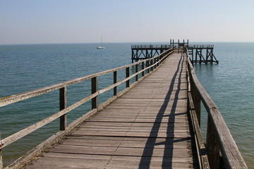 Fototapeta premium molo na morzu