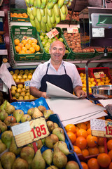 Friendly greengrocer