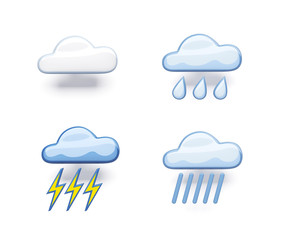 weather symbol set