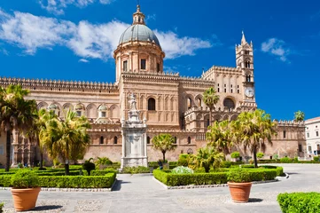 Abwaschbare Fototapete Palermo Die Kathedrale von Palermo