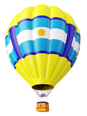 Multi-colored balloon