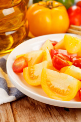 fresh tomato salad