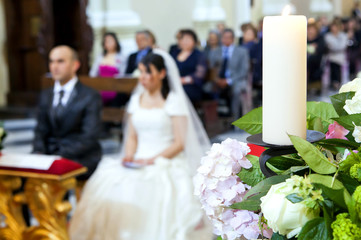 candela matrimonio