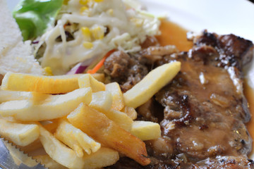 dish of food