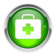 bouton internet health icon.