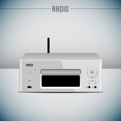 Obraz premium Vector Radio