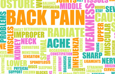 Fototapeta premium Back Pain