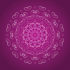 Beautiful abstract illustration for valentine day