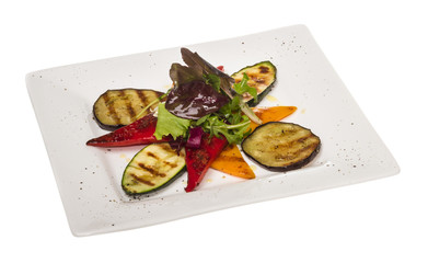 Grilled vegetables (zucchini, eggplant, peppers,)