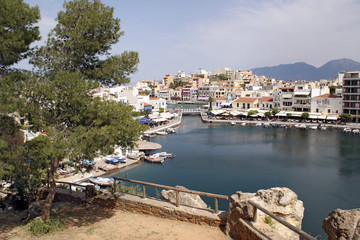 Fototapeta na wymiar Agios Nikolaos auf Kreta