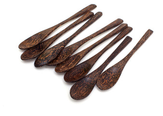 set of wooden spoons