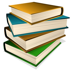 pile of books