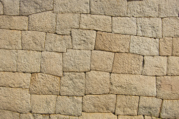 Background of old stone wall texture