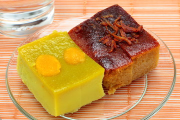 Thai desserts Grain of rice.