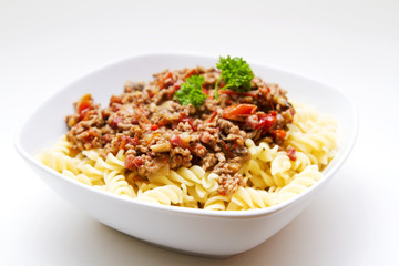 Pasta bolognese