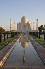 Taj Mahal im Morgenlicht - Agra, Indien