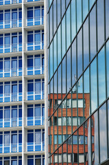 Modern city architecture