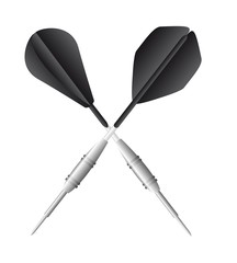 black darts