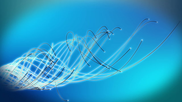 Blue Energy Lines - Motion Background 90 (HD)