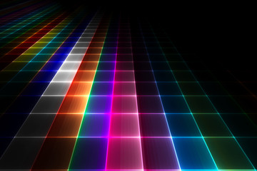 Abstract disco floor background - 41790070