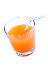 Fresh juice in a glass