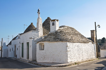 Alberobello's Trulli. Puglia. Italy.