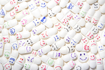 smiley face pills