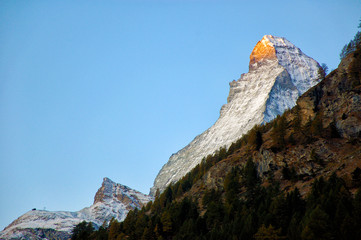 Matterhorn peak, Switzerland