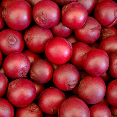 Rote Früchte / Bälle zur Dekoration