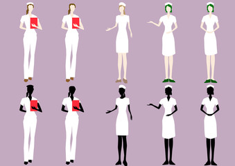 Nurse Silhouette