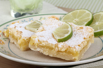 Lime Snack Bars