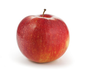 Red apple isolated on a white background