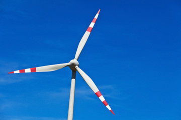 Windrad eines Wind Kraftwerkes für Strom